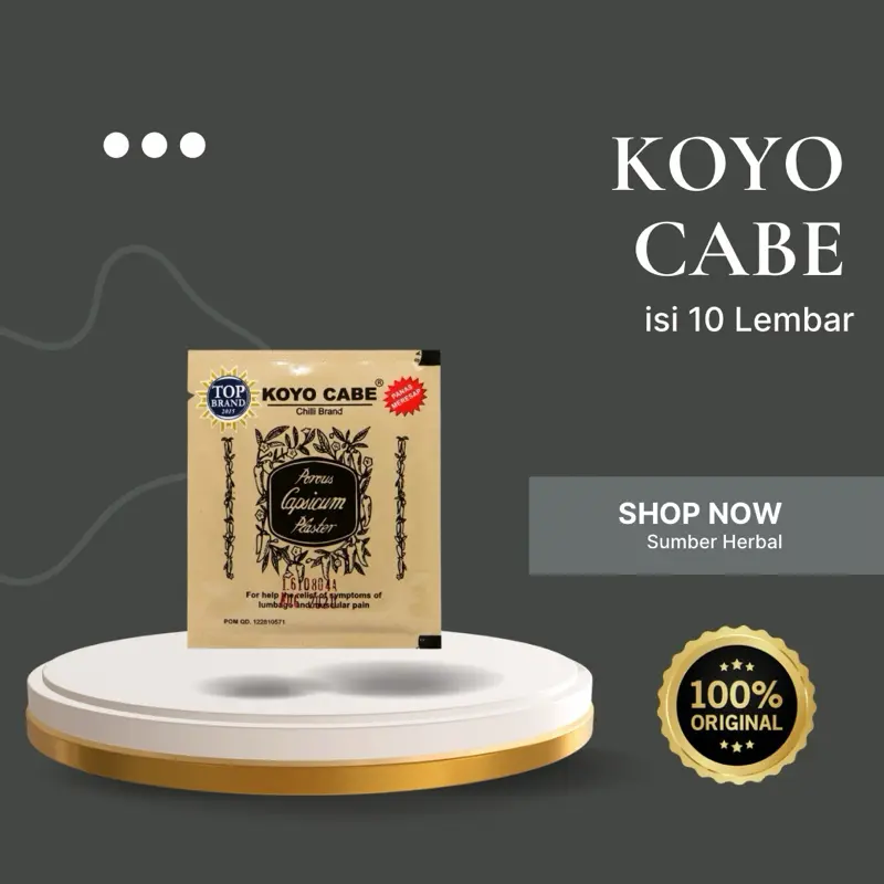 Koyo Cabe 1 Sachet isi 10 Lembar 0