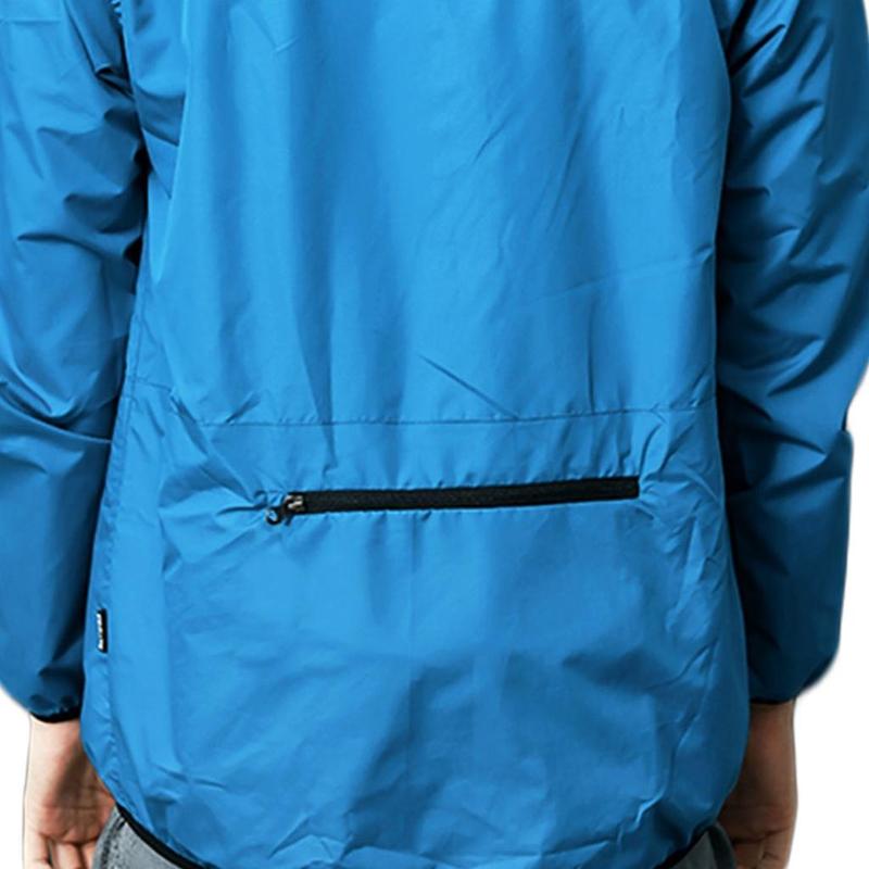 Jaket Olahraga Pria Parasut Hoodie Waterproof Jaket Spring Lari Running Sepeda 8