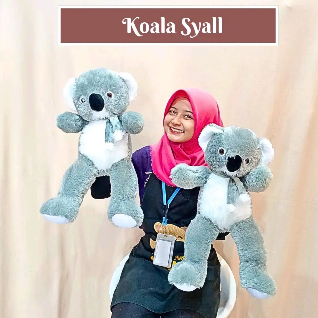 BONEKA KOALA/KOALA SYALL/BONEKA KOALA LUCU/KADO KOALA/BONEKA KOALA SUPER PREMIUM Dolls
