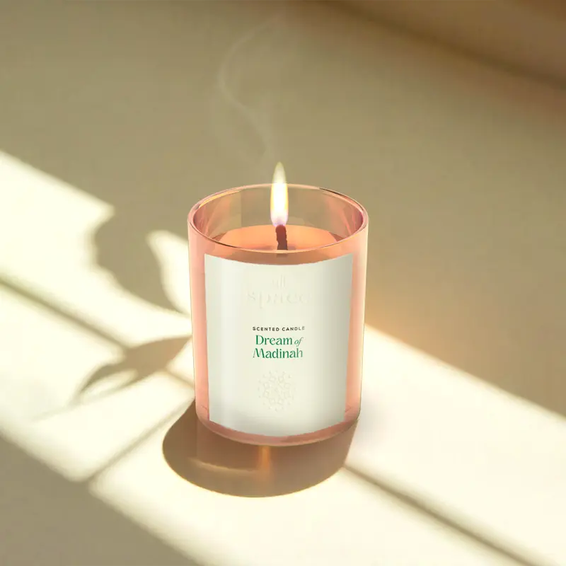 Scented Candle Space By Alt - Dream Of Madinah (Lilin Aromaterapi) 2