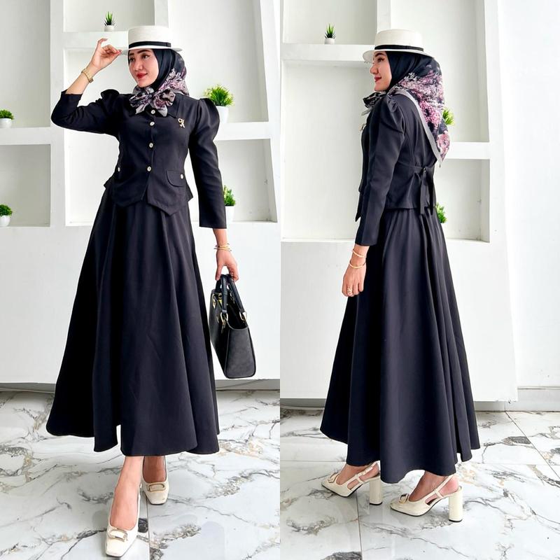 FANYA SET - SET BLAZER DAN ROK KOREAN STYLE by Ihdiiya 1