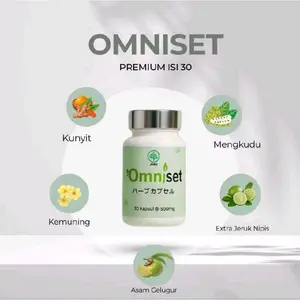 OMNISET Herbal Isi 30 Capsule Premium original
