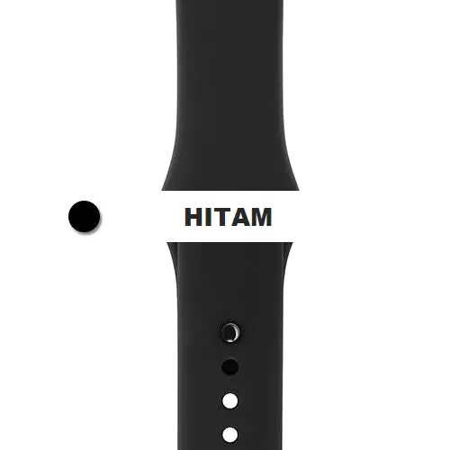 Strap Watch Tali Jam Pintar Silicone Rubber 38mm 40mm 42mm 44mm 45mm SERIES 1 2 3 4 5 6 7 8 1