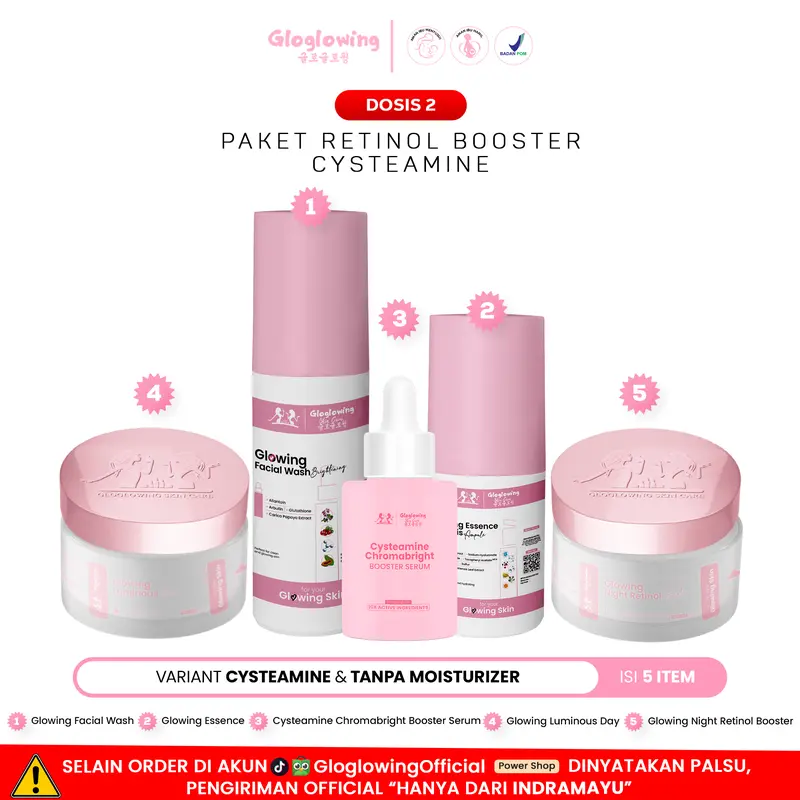 [opy] DOSIS 2 - Paket Retinol Booster Cysteamine / Antioxidant 0