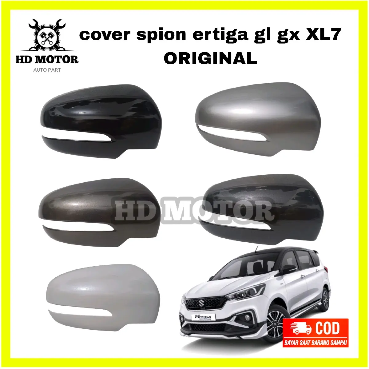 cover spion suzuki ertiga gl gx XL7 sport original 2018 2019 2020 2021 2022 2023 kanan atau kiri tutup spion mobil ertiga Car