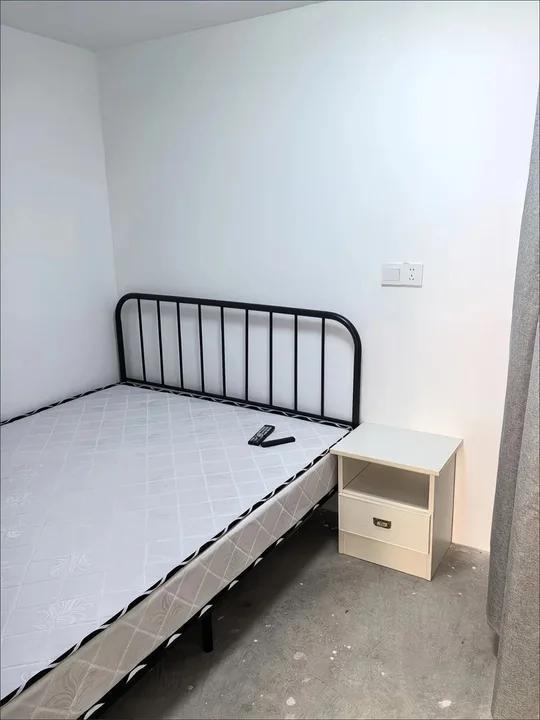 DF-6-Tidur Dipan Divan Besi Dipan Tempat Tidur Ranjang Besi Divan Kasur Tempat Tidur Dipan Tempat Tidur Besi 180cm Berkualitas Tempat Tidur Besi 100/120/160/180cm Tinggi Untuk Dua Orang Rangka  Ranjang Besi Tempat Dipan Besi  【5 tahun garansi】