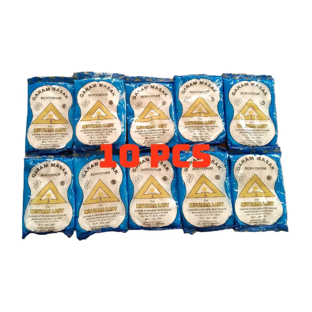 (10 PCS) GARAM Masak cap mutiara laut 100gram Hemat Promo Salt Bahan Masakan Makanan
