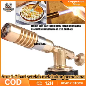 Coppexton Shop kepala gas torch Flame gun gas Portable Kepala Las Manual 733 torch blow torch kepala las manual