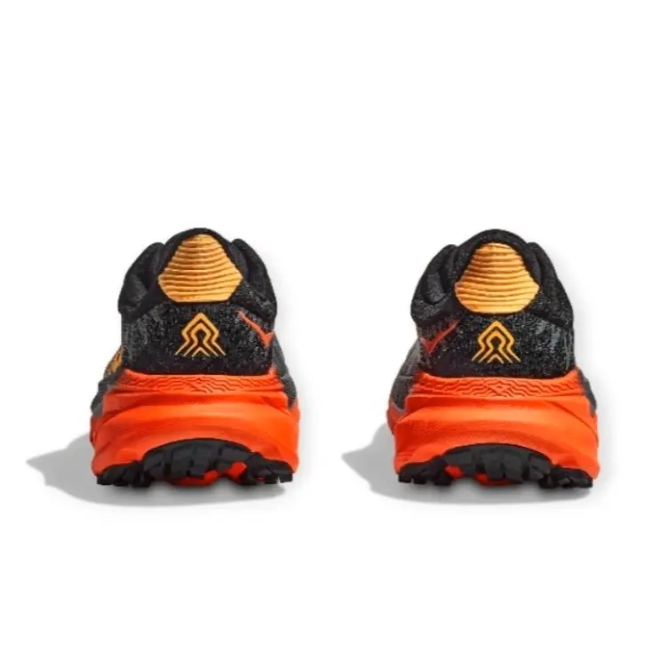 Sepatu ￼HOKA CHALLENGER ATR 7 CASTLEROCK / FLAME ORIGINAL 100% 3