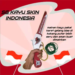 mainan sg kayu limited edition pakai karet