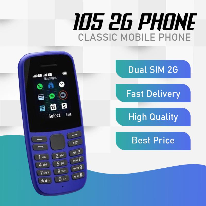 TWC 105 2Gphone คุณสมบัติใหม่ 2025 เวอร์ชันใหม่ โทรศัพท์แบบกดปุ่ม สแตนด์บายนาน ไฟฉาย วิทยุ รองรับหลา