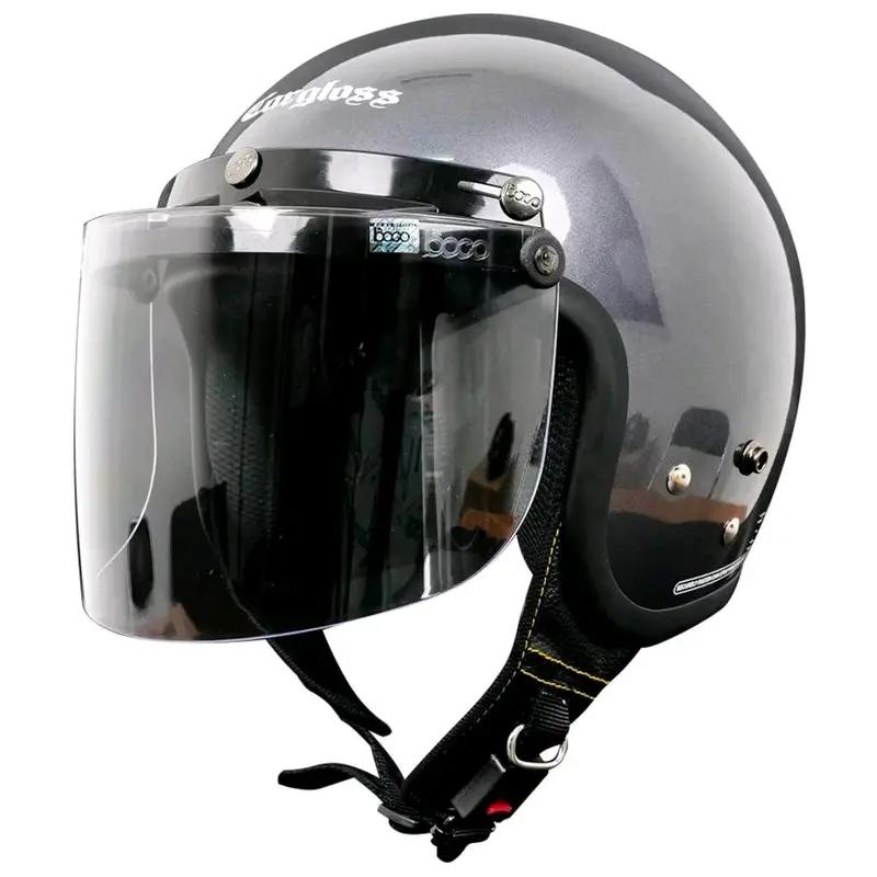 HELM BOGO CARGLOS IDENTIK KACA DATAR CLEAR/SMOKE Motorcycle 8