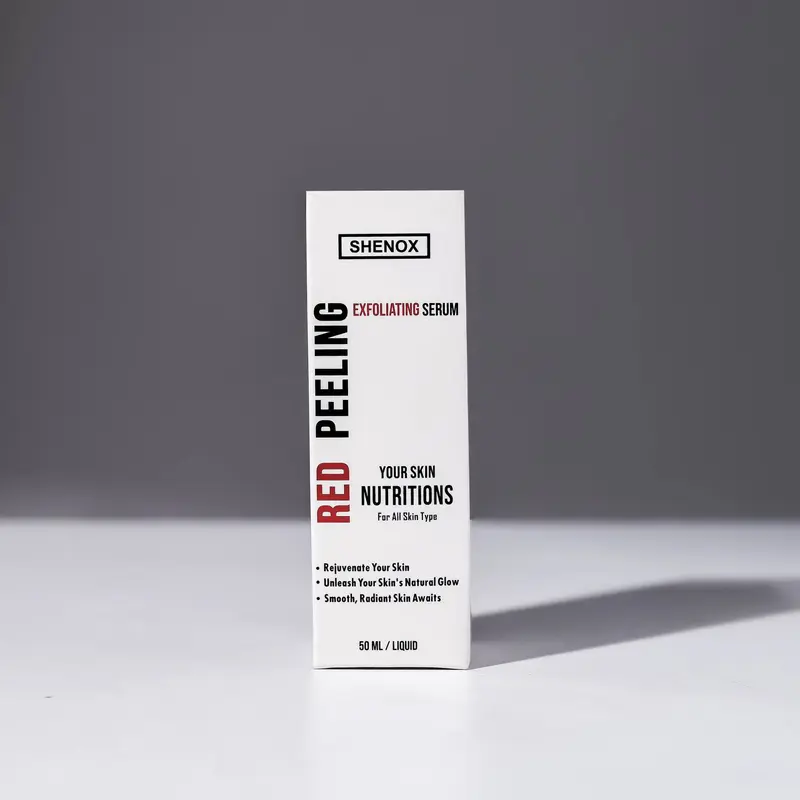 Shenox Red Peeling Serum Exfoliating Flek Hitam | Peeling Solution Serum 8