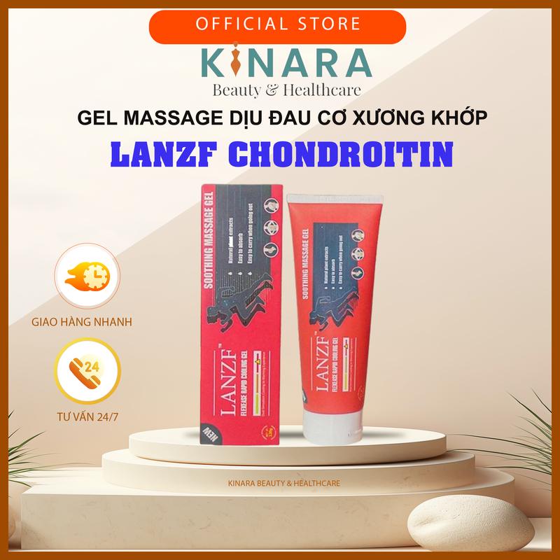 Kem Xoa Bóp Dịu Đau Xương Khớp LANZF – Gel Massage LANZF Chondroitin Phục Hồi Cơ Xương Khớp, Cổ Vai Gáy