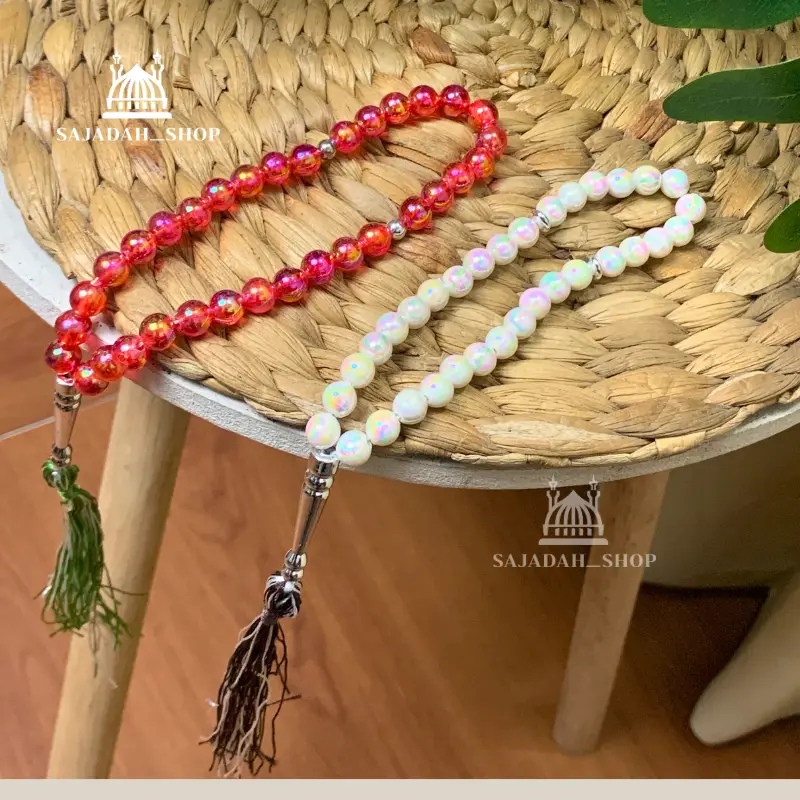 Tasbih Mutiara Aesthetic 33 Butir | READY KIRIM souvenir ultah / pernikahan, oleh oleh haji, 40/100/1000 harian, pelengkap mahar nikah,  dan syukuran Muslim 3