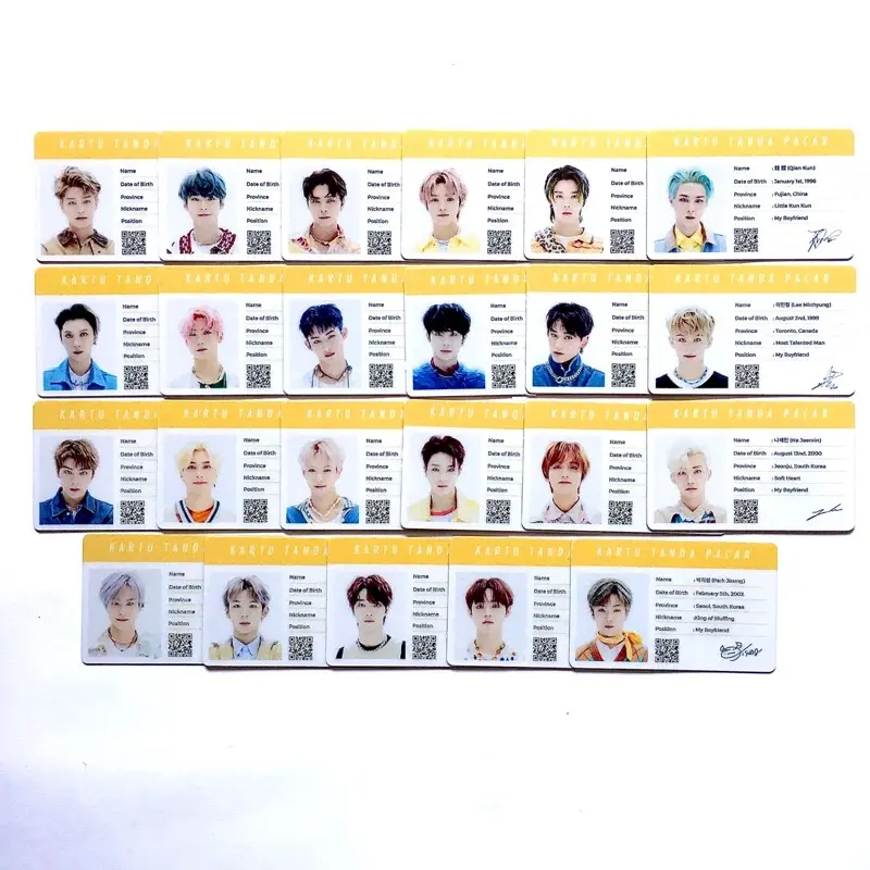 [kstuffind] NCT KTP KARTU TANDA PACAR EDITION BOYFRIEND CARD MURAH BF KARTU PC PHOTOCARD NCT 127 NCT DREAM 2020 NCT127 WAYV