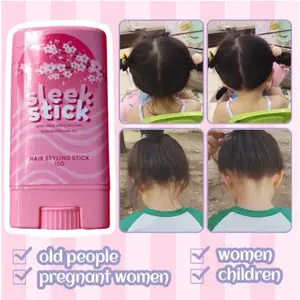 TEN TWENTY Sleek Stick Hair Styling Wax Aloe Vera Styling Argan Extract Sunflower Oil Stick 15G Sleek Stick for Hair Original by Estained, Hair Stick,