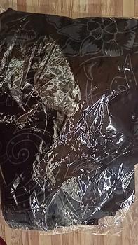Product Review of MELEWIS HITAM Kemeja Batik Pria Lengan Panjang Warna Hitam Full Furing Katun Slimfit from r**a 0
