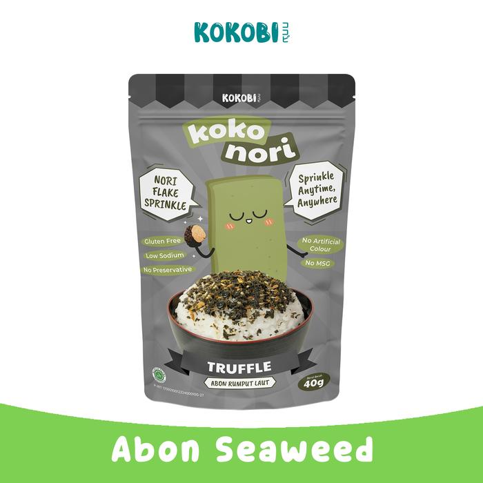 Gambar KOKO NORI Abon Rumput Laut Tabur - TRUFFLE (Seaweed Flake by KOKOBI) dari Kokobi Indonesia Kota Tangerang Tokopedia