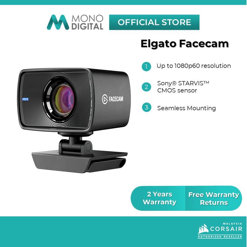 Corsair Elgato Facecam Premium 1080p60 USB Webcam with Elgat - TikTok ...