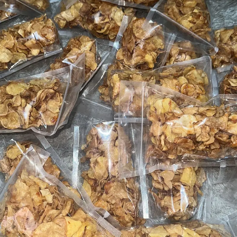Kripik ubi pedas manis legend Cemilan Crispy Camilan Keripik Asin 6