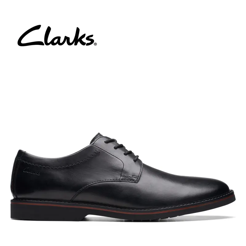 Clarks Atticus Lt Men\'s Classic Black Oxfords Clarks Atticus LT Lace Men – Sole Mates main image 3