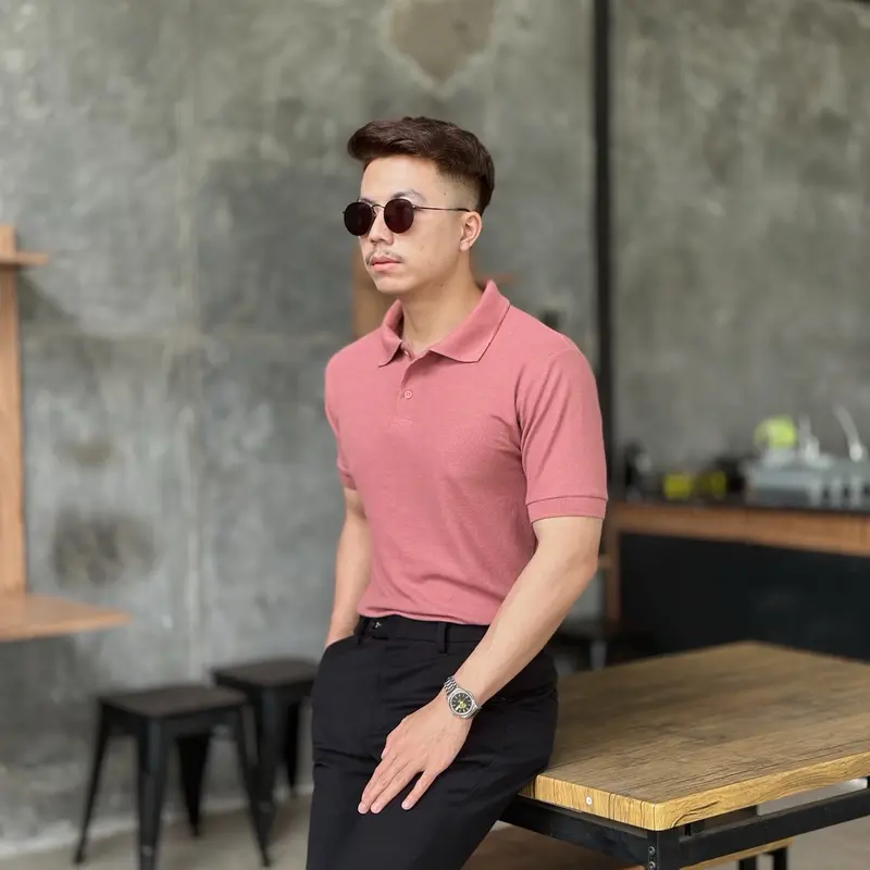 GROOME RUDE POLO SHIRT FIT BASIC SIMPLE - Atasan Kerah Basic 6