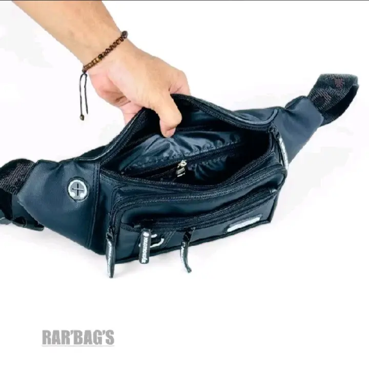 tas slempang pria wanita waist beg tas pinggang POLO PROSTAR 2