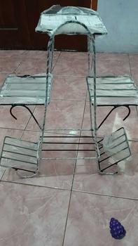 Product Review of STANDING POT MURAH / RAK BUNGA BESI MURAH / RAK SUSUN 6 from f**h 1