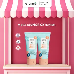 2 Pcs Elumor Oxter Gel Deodorant 50g | Deodorant Gel Ketiak Mencerahkan