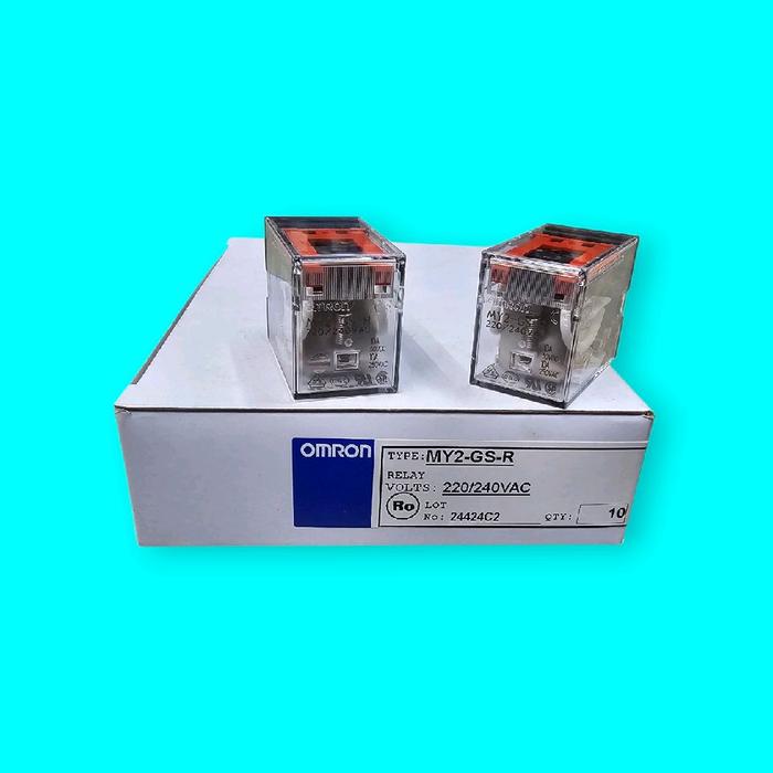 Jual relay omron MY2 GS R220V/240V 8PIN/OMRON MY2GS 220V ORIGINAL ...