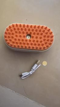 Product Review of Sisir Uap Kucing 3 in 1 - Pet Grooming Brush Spray - Steams Brush Kucing - Sisir Sikat Uap Untuk Bulu Rontok Kucing Anjing from H**7 1
