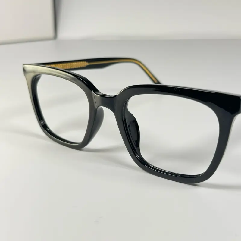 Kacamata kotak 2647 asetat premium blueray uniseks style terbaru eyewear Lensa Glasses 4