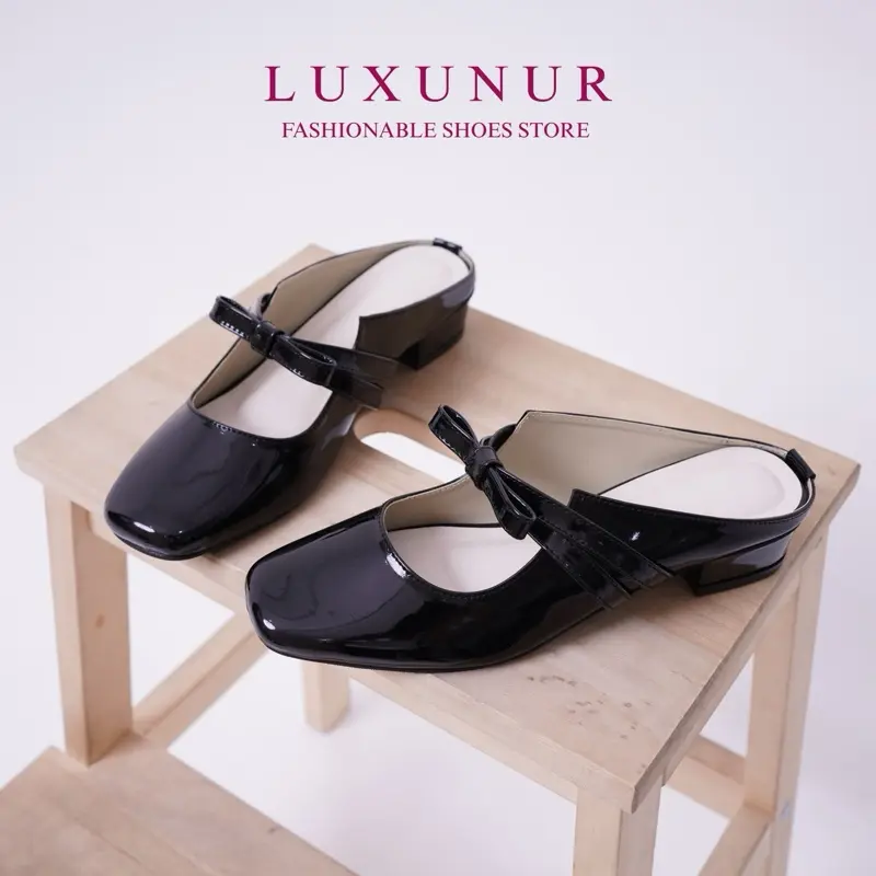 Sandal  wanita hils - Syaqila LUXUNUR wanita hak tahu  santai nyaman 3