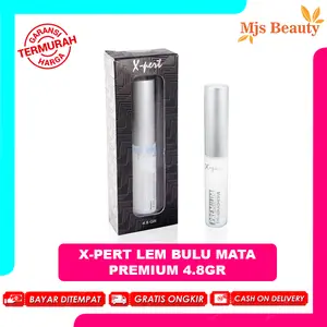 X-Pert Premium Eyelash Adhesive Lem Bulu Mata Premium 4.8Gr Bulumata  Waterproof 1Pc