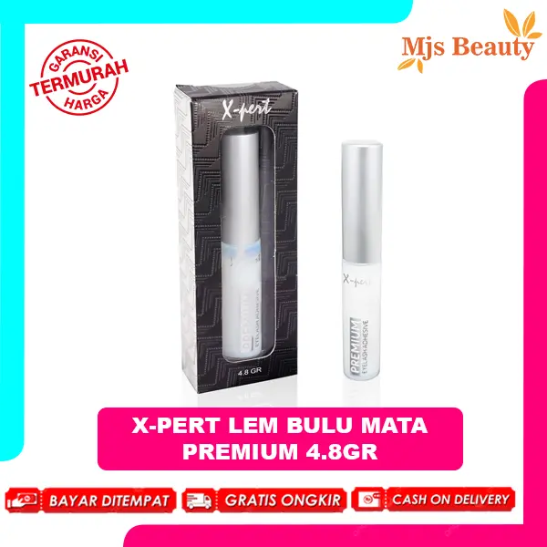 X-Pert Premium Eyelash Adhesive Lem Bulu Mata Premium 4.8Gr Bulumata  Waterproof 1Pc