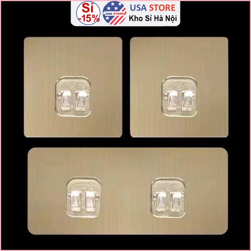Combo 5 Miếng Dán Gài Giá Để Đồ - Miếng Dính Dự Phòng Kệ Dán Tường - Giỏ Treo Nhà Tắm