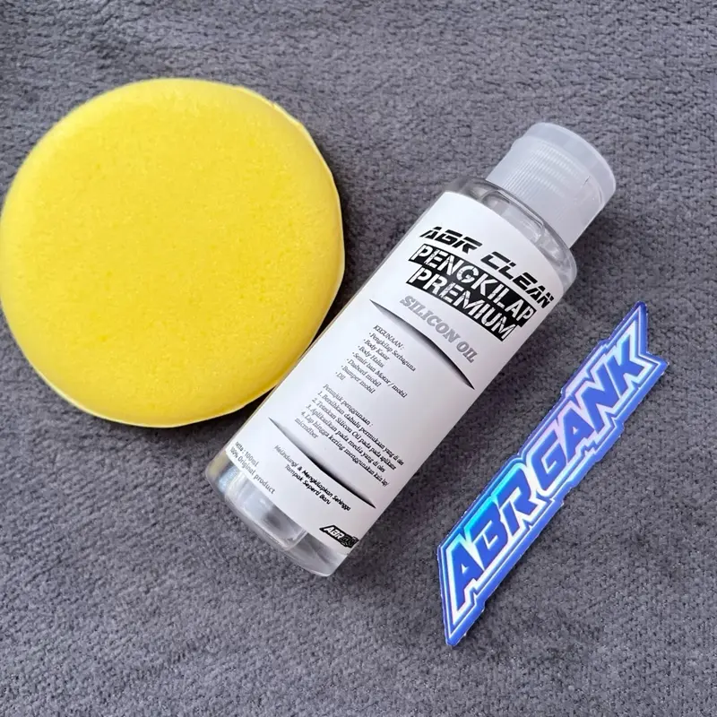 Pengkilap + spon aplikator