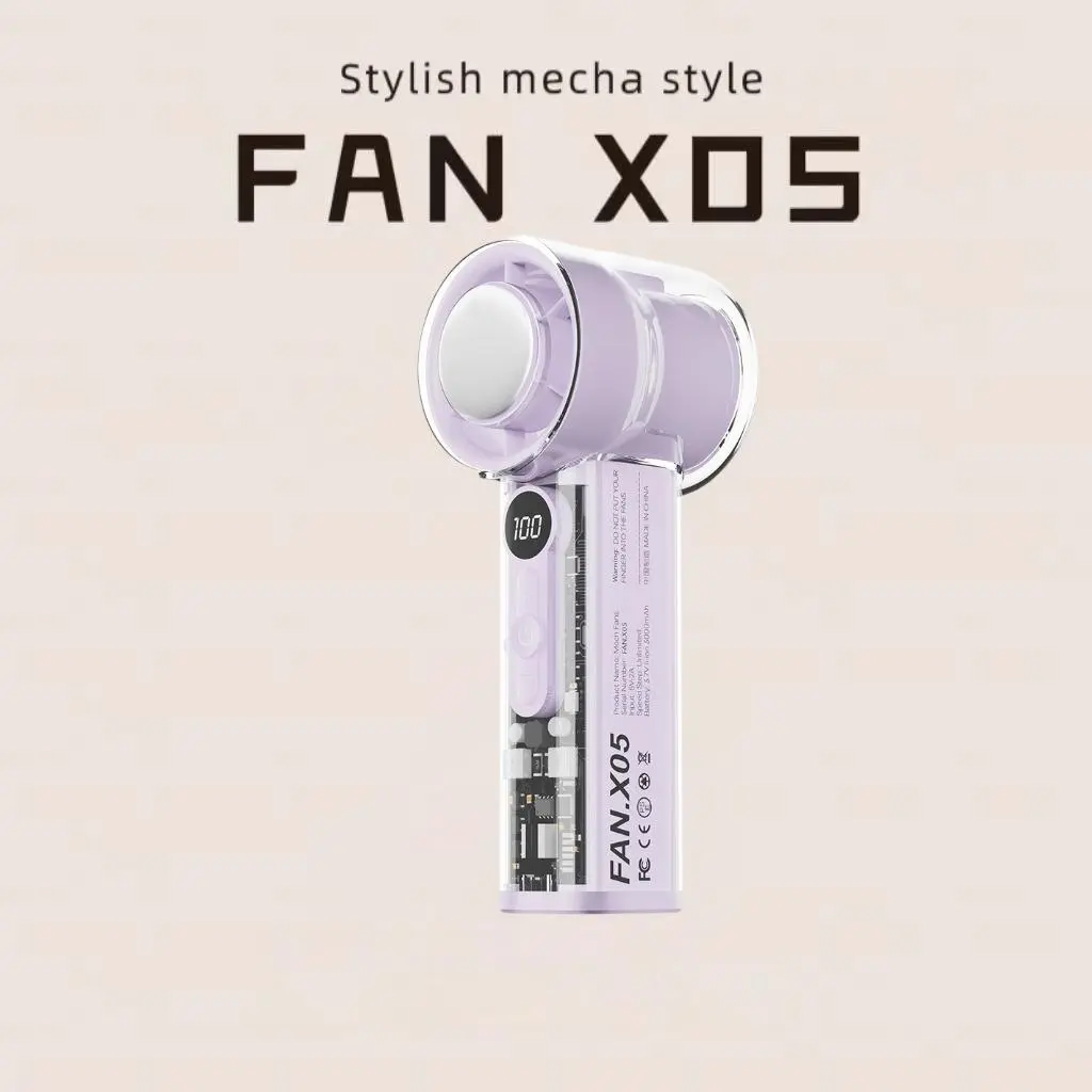 Kipas Pendingin Kompres Es-Ungu