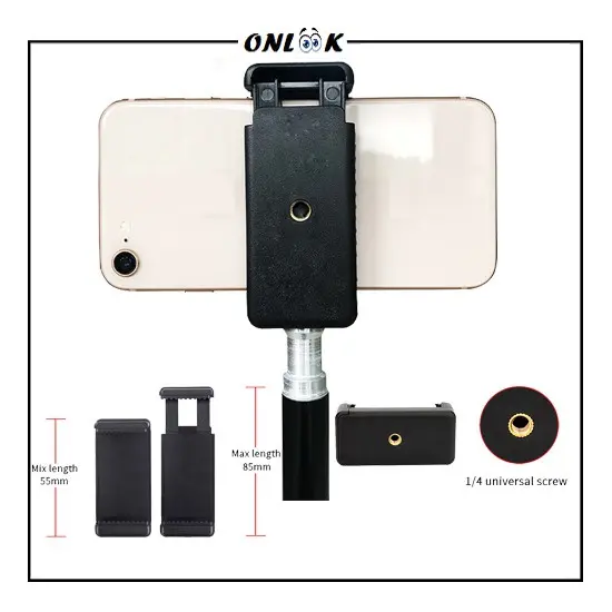 [OL] Clamp U Holder U Tarik Holder Untuk Tongsis Tripod Monopod Universal Phone Bracket - ONLOOK 0