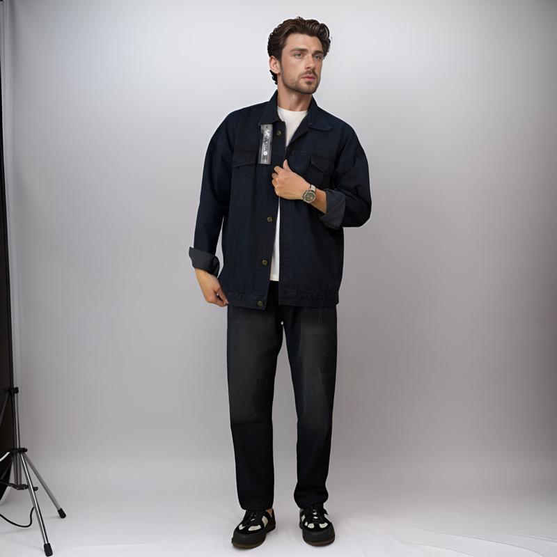 Product Introduction of Áo khoác jeans màu hè vừa vặn - Phong cách sang trọng ngầu 12