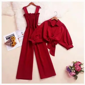 - Set Jumsuit 2in1 Lala / Jumsuit Wanita Kekinian / Jumsuit Wanita Murah