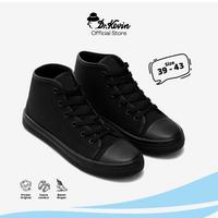 Gambar Dr. Kevin Sepatu Olahraga Sport Pria Sneakers Rajut Sepatu Sekolah Hitam Tinggi High Tali 889-109 - HITAM, 39 dari drkevinshoes Kota Bekasi 1 Tokopedia