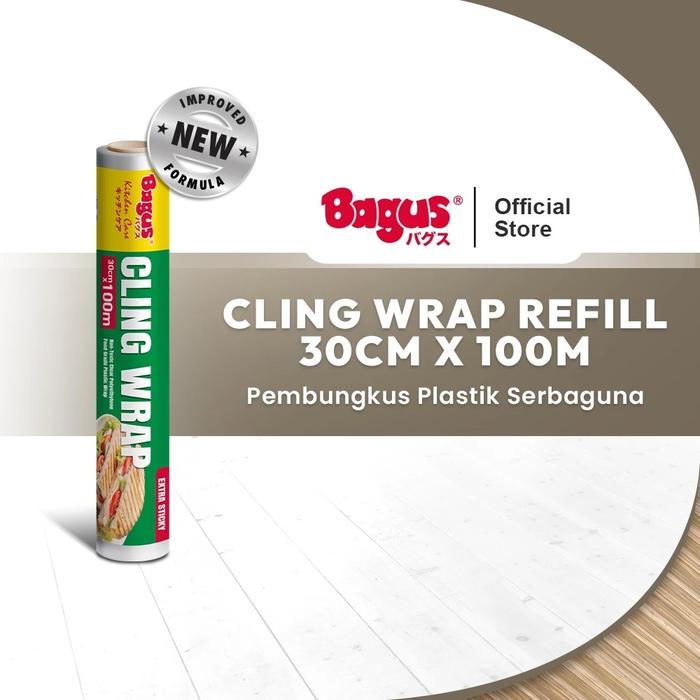 Gambar Bagus Cling Wrap Box  REFILL30 CM X 100 M Polyethylene Non-PVC W-21406 dari KODAKI Mall Kota Administrasi Jakarta Utara Tokopedia