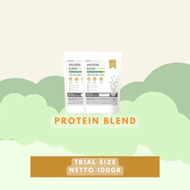 Bubuk Tinggi Protein Infinity 500 Gram - 13 Serving Varian Protein & Whey Blend susu 7