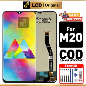 【PROMO】LCD SAM M20 M205F ORI 100% Garansi 30 Hari Layar HD COD Kualitas No.1 Bergaransi Cocok untuk Ganti LCD Rusak/Retak Sensitif & Jernih Anti Gores Layar Seperti Baru Respons Cepat Awet Free Ongkir