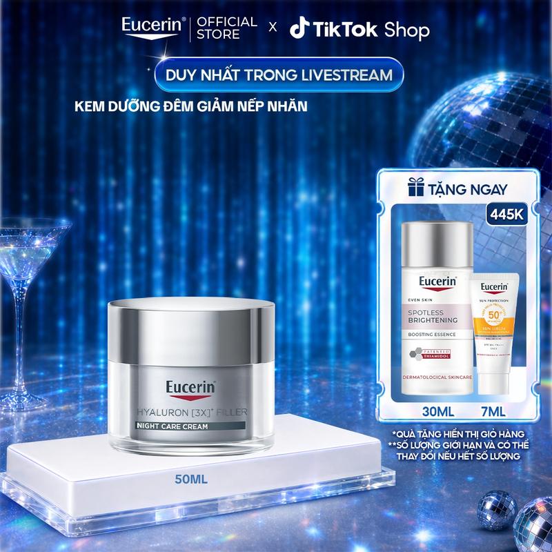 Kem dưỡng cải thiện tình trạng lão hóa ban đêm Anti-Age Hyaluron 3x+ Filler…