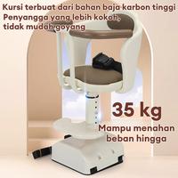 Gambar kursi jok bonceng anak motor matic full black edition Rotan anak Furniture Sandaran Furniture - putih dari Mimosa Baby Mall Kota Tangerang 2 Tokopedia