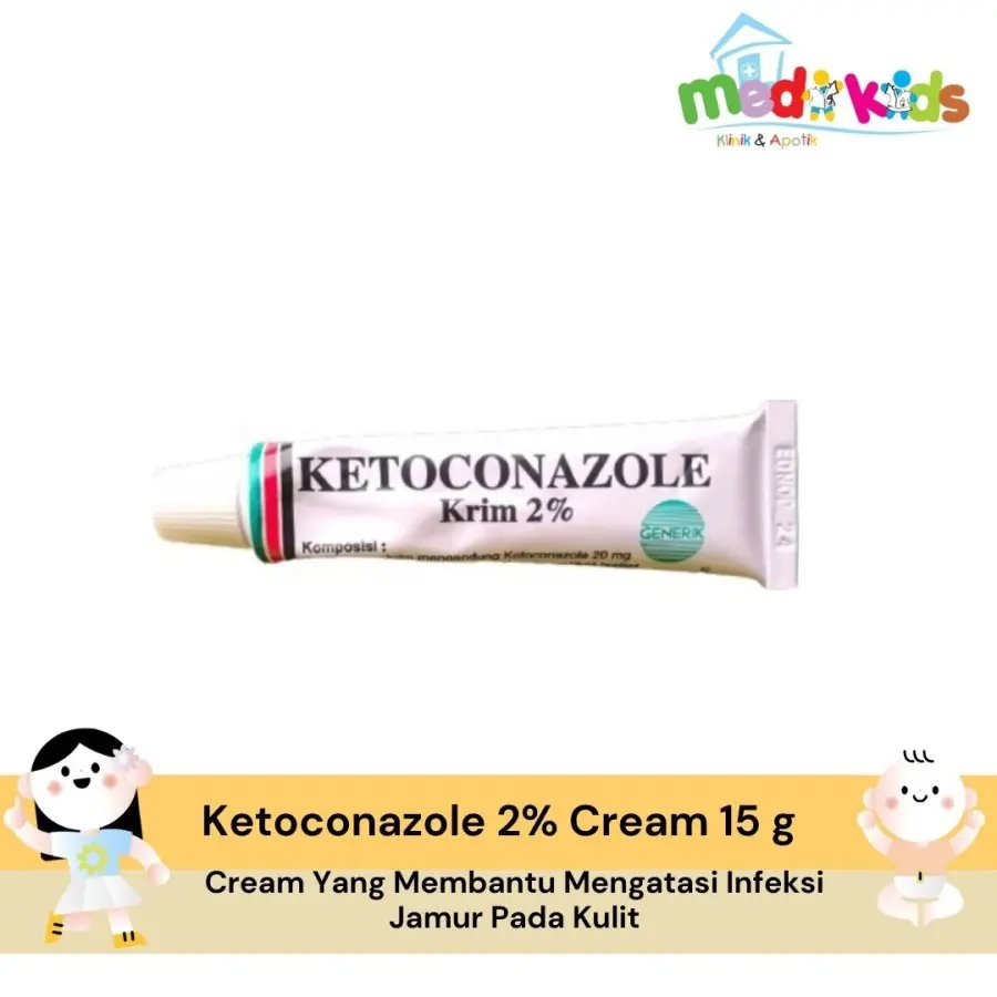Ketoconazole Salep - Cream Sediaan 10 g
