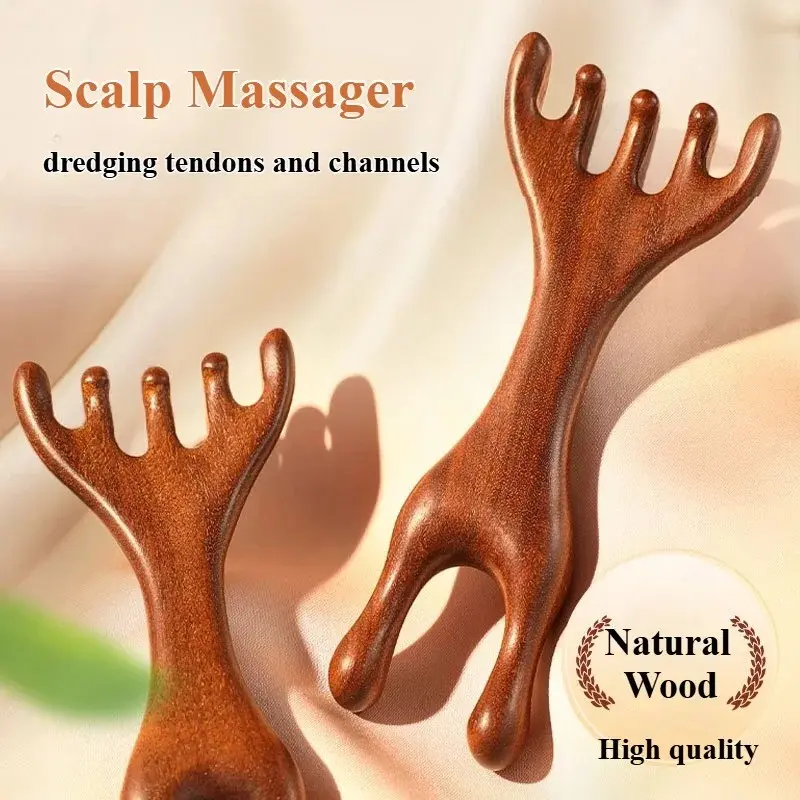 Sisir Pijat Kepala Sisir Pijit Sisir Pijat Kepala Sisir Pijat Massage Comb Multifungsi Sisir Kayu
